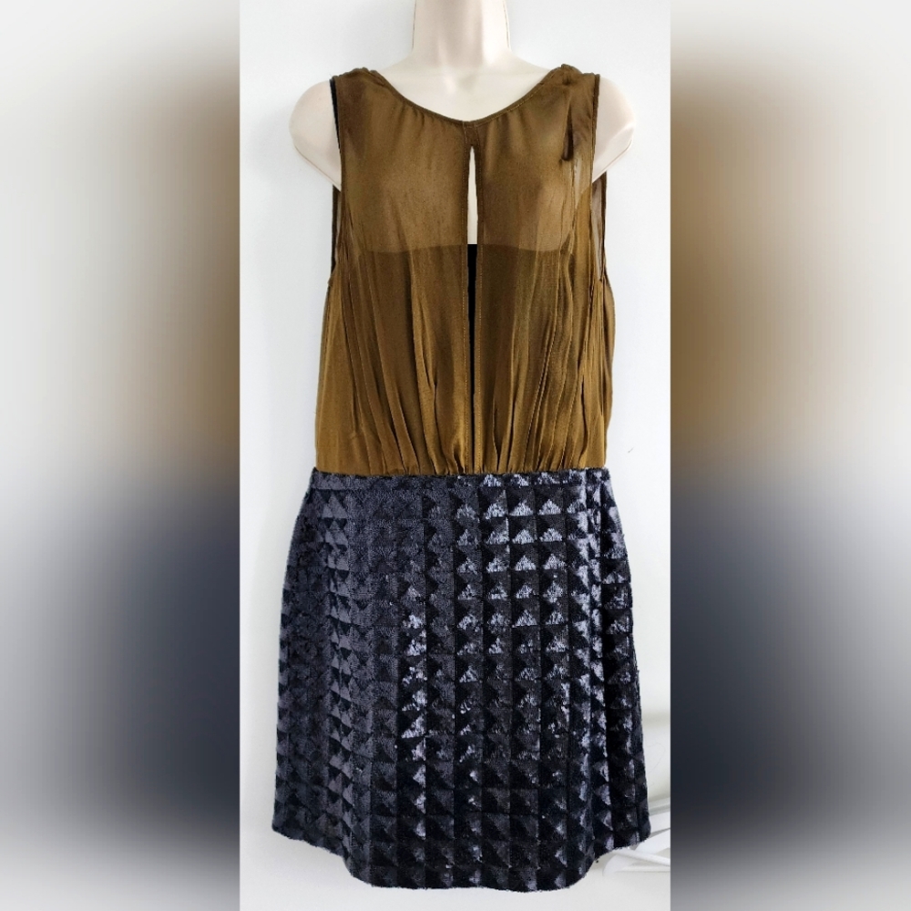 ADDISON STORY Sequined Dress| Large| NWT